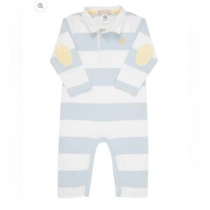 EUC Beaufort Bonnet Company rugby romper 0-3 months